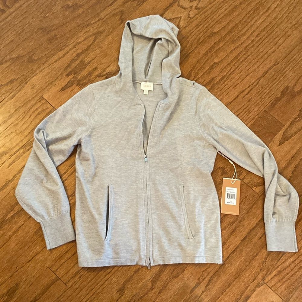 NWT Cyrus extra small, super soft jacket, gray